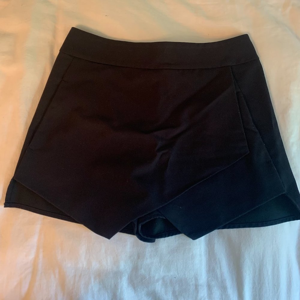 Black Mini Aqua Skort